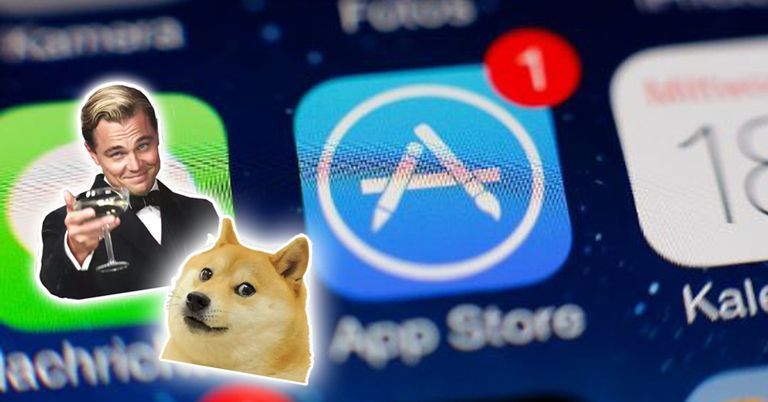 Beliebter als WhatsApp: Meme-Sticker fliegen aus dem App Store!