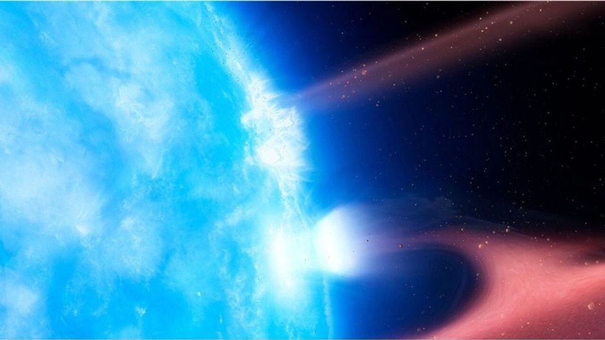 Forscher beobachten erstmals "stellares Restessen": Weißer Zwerg verschlingt Planettrümmer