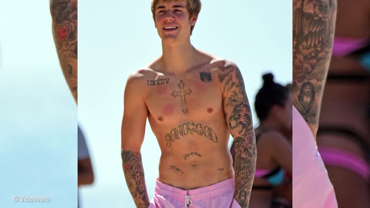 Was für ein Sixpack! So durchtrainiert zeigt sich Justin Bieber im Urlaub