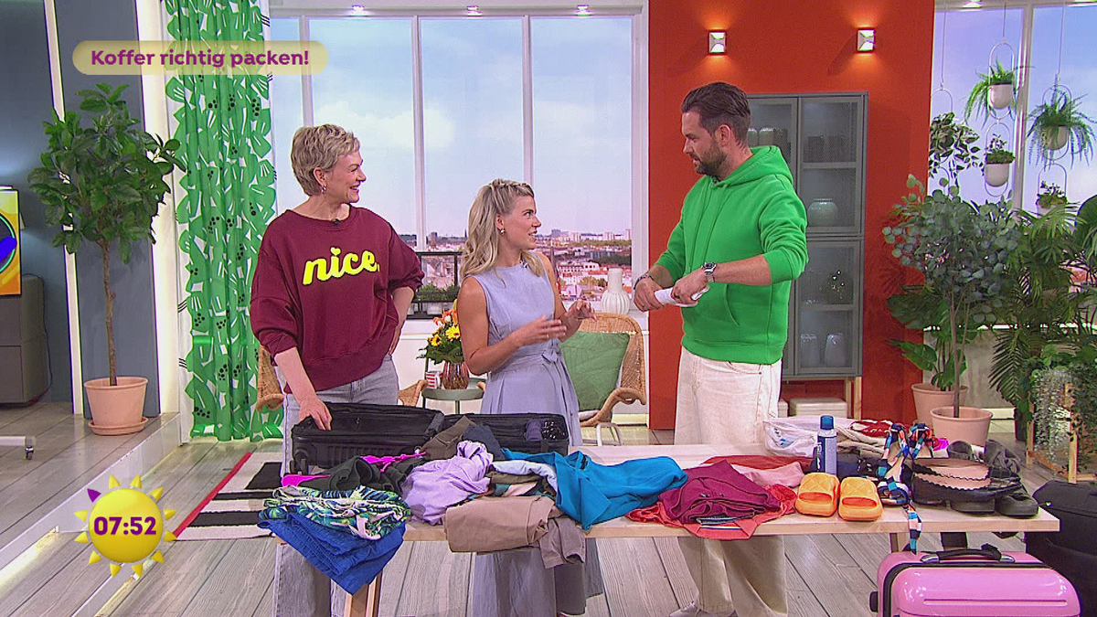 Reise-Hacks: platzsparend und knitterfrei packen