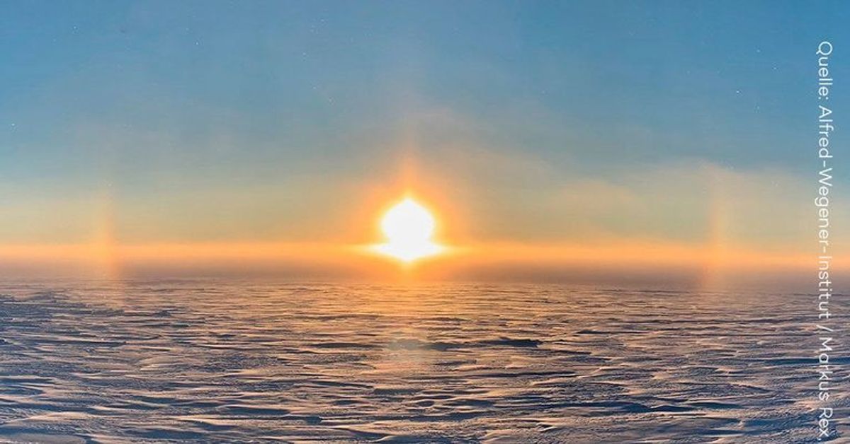 Seltene Erscheinung am arktischen Himmel entdeckt