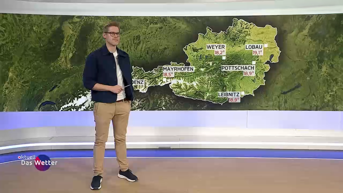 Aktuell: Das Wetter vom 29.10.2025