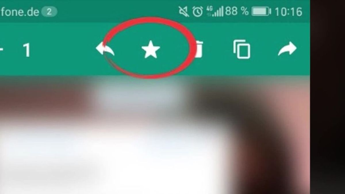 Verstecktes Detail: Dafür ist der kleine Stern bei WhatsApp nützlich