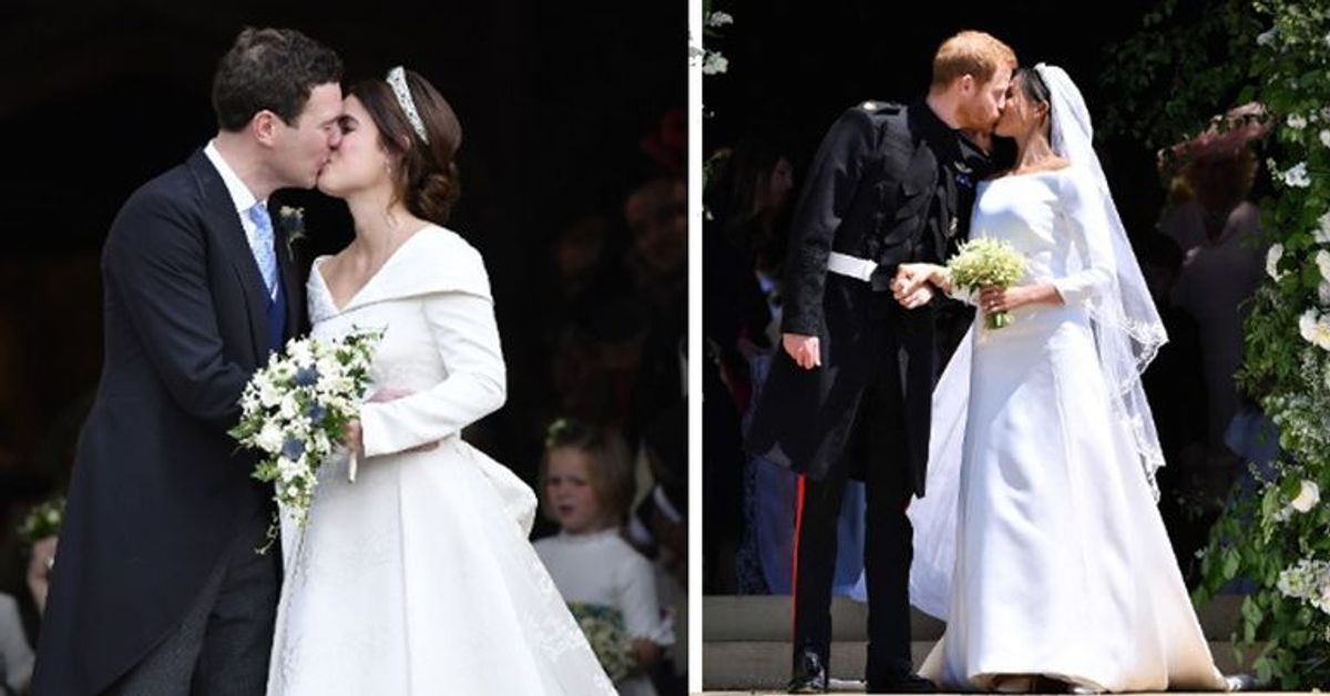 Eugenie vs. Meghan: Wer trug das schönere Brautkleid?