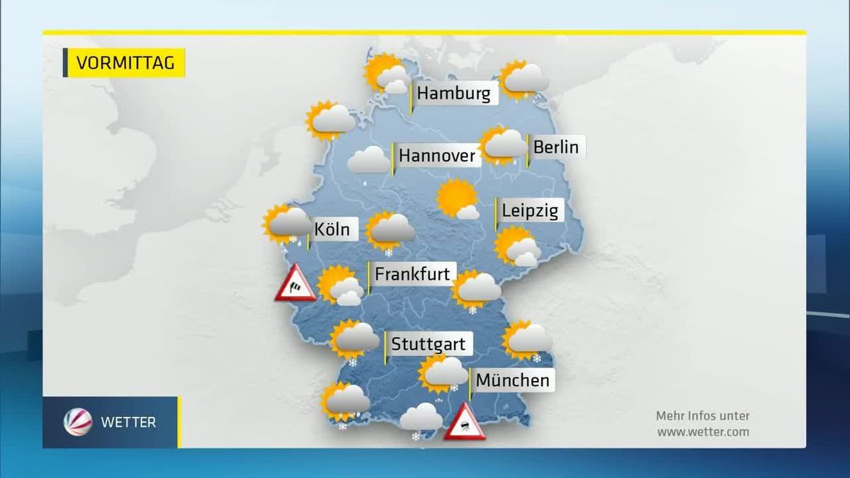 Das SAT.1-Wetter am 10.02.2016