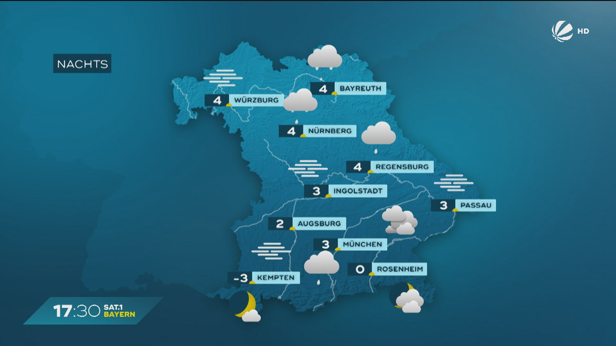 Das Bayern-Wetter vom 14.11.2024: Winter-Einbruch in Bayern?