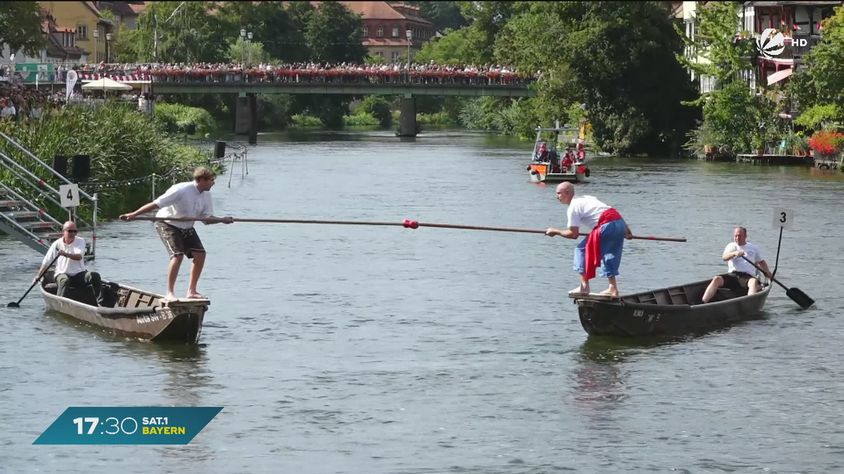 Sandkerwa in Bamberg: Neuer Sieger beim Fischerstechen