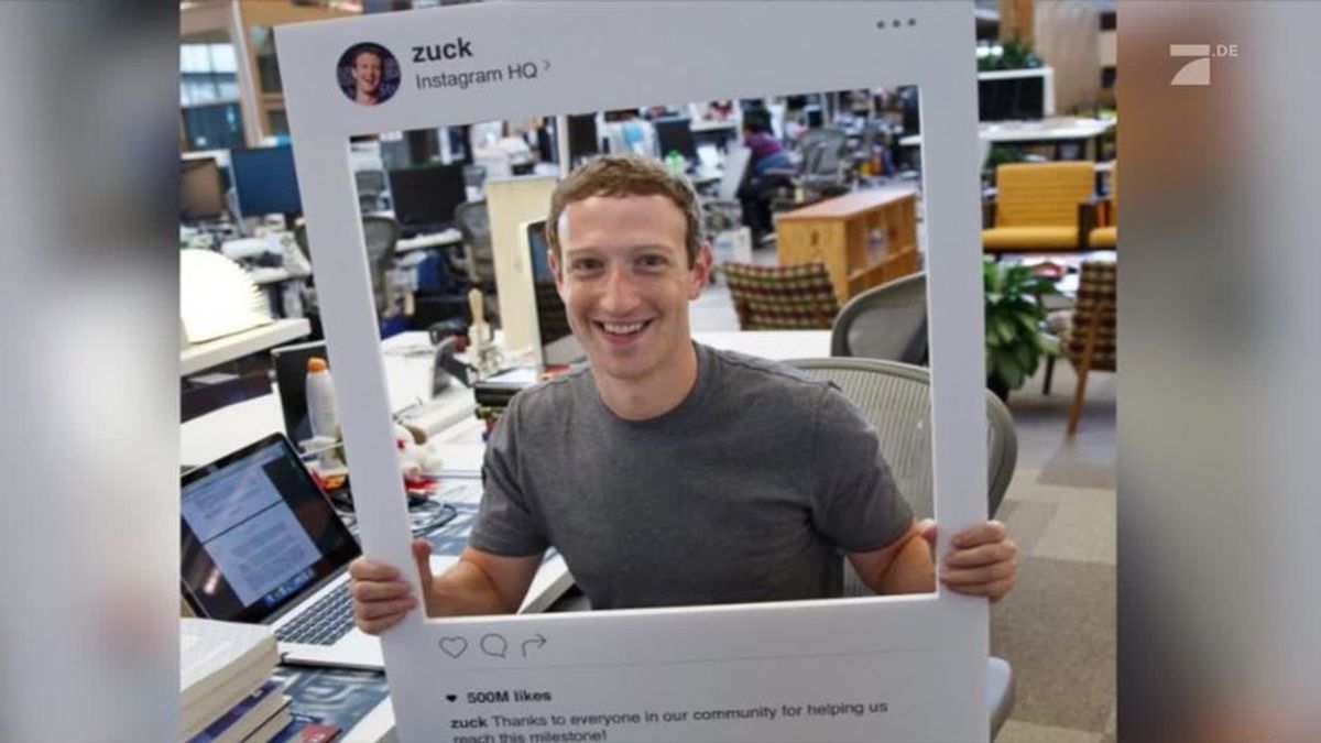 Daran hat er wohl nicht gedacht: Dieses Foto entlarvt Facebook-Chef Mark Zuckerberg