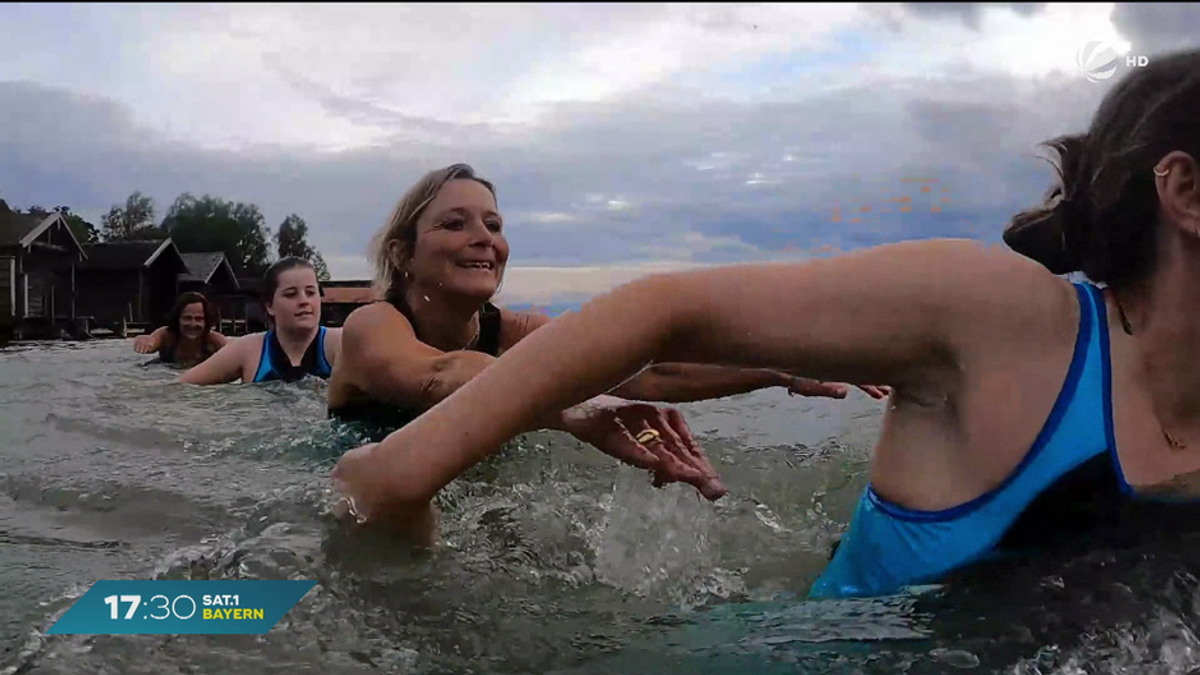 Bayernsport: Aqua Walking in Percha am Starnberger See