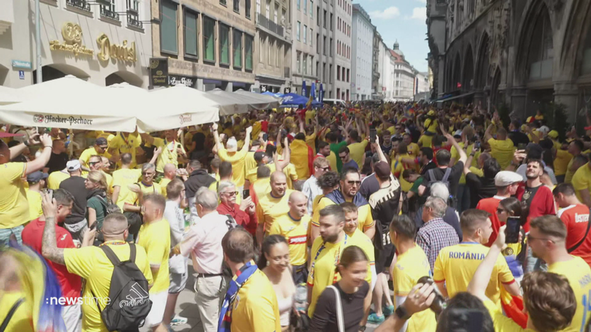 „Vereint im Herzen Europas“: EM-Fans machen in Deutschland gemeinsam Party