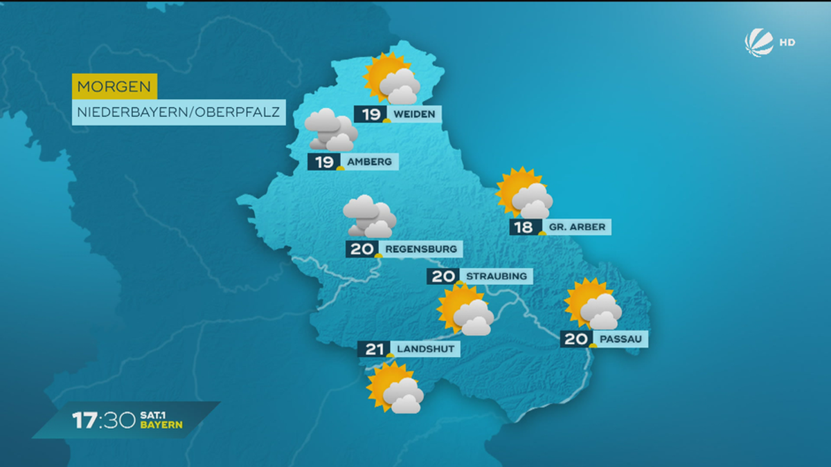 Das Bayern-Wetter vom 07.10.2024: Milder Oktoberanfang