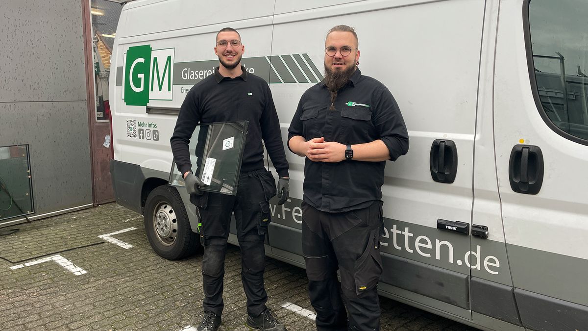 Thema u. a.: Nachtschicht für die Glasspezialisten
