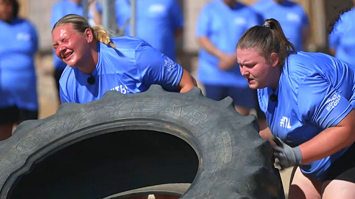 "Ich werde nie wieder dick": Meisterleistung bei der Team-Challenge