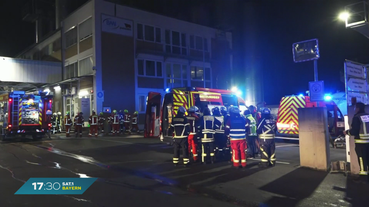 Chemieunfall im Landkreis Bamberg: Salpetersäure in Milchwerk ausgetreten