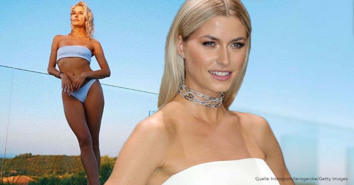 Bikini-Hammer! Lena Gercke setzt ihre ultra-langen Beine in Szene