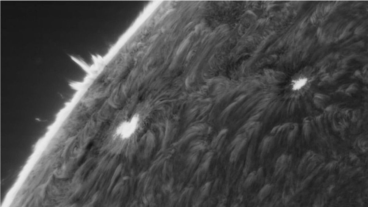 Spektakulärer Zeitraffer zeigt hypnotisierende Flammen auf der Sonnenoberfläche