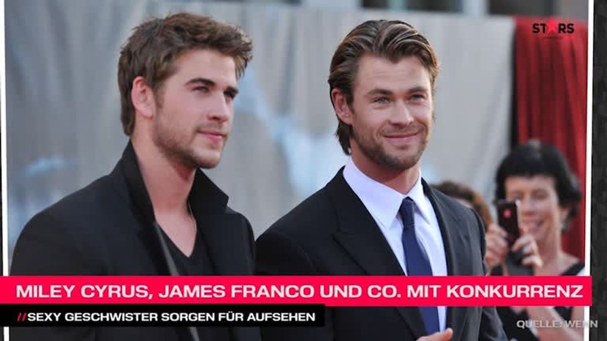 Stars und ihre hübschen Geschwister