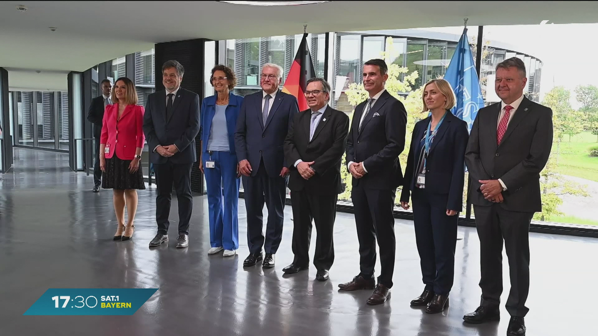 Bundespräsident in Garching: Steinmeier zu Besuch bei Südsternwarte