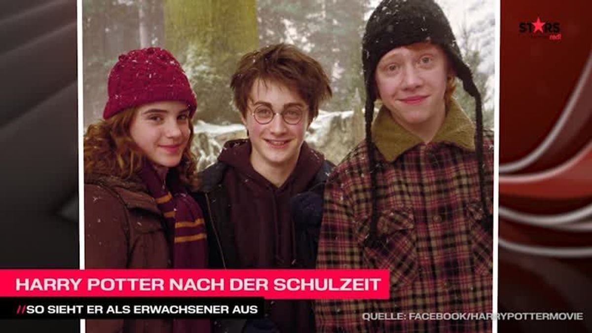 So sieht Harry Potter als Erwachsener aus
