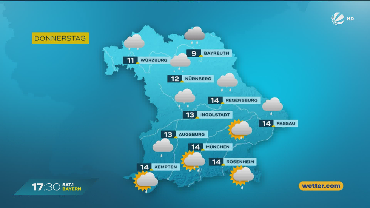 Das Bayern-Wetter vom 23.09.2025: Frischer Start in den kalendarischen Herbst