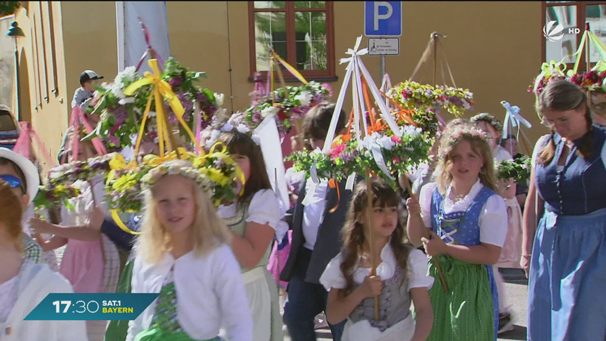 Stabenfest in Nördlingen: Tausende feiern mit Kindern schulfrei