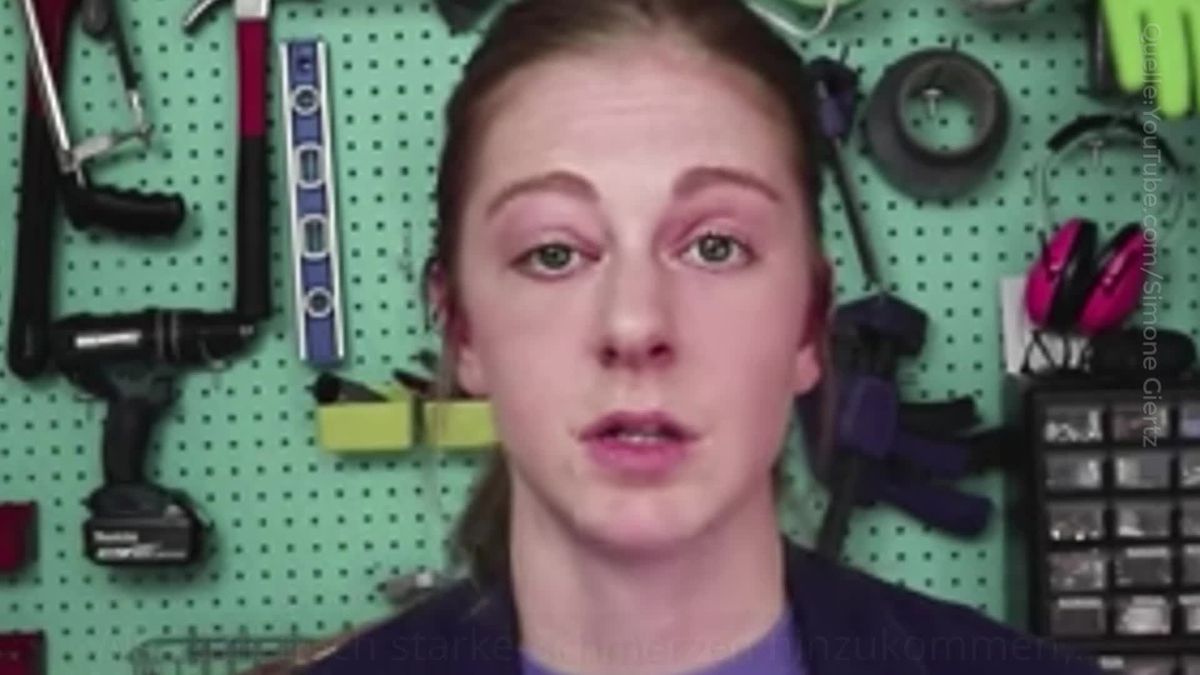 YouTube-Star Simone Giertz: Ihr Tumor ist so groß wie ein Golfball