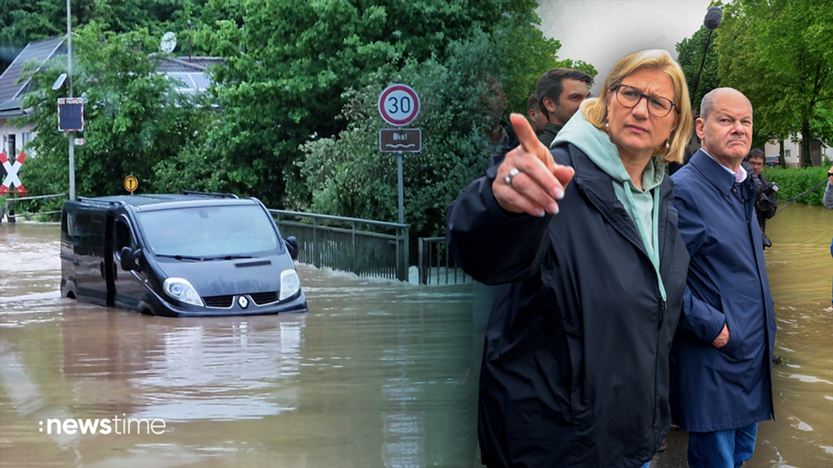 Schlimmste Flut seit 30 Jahren: Scholz reist in Hochwasser-Gebiet im Saarland