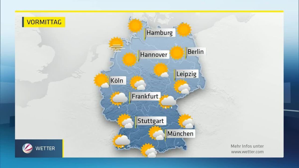 Das SAT.1-Wetter am 06.06.2016