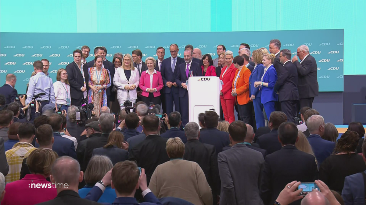 CDU-Parteitag mit Ursula von der Leyen im Zeichen der Europawahl