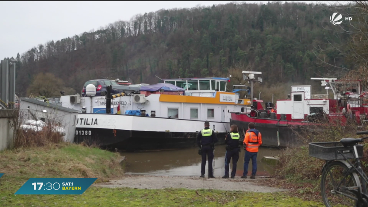 Nach querstehendem Schiff bei Karlstadt: Main wieder befahrbar