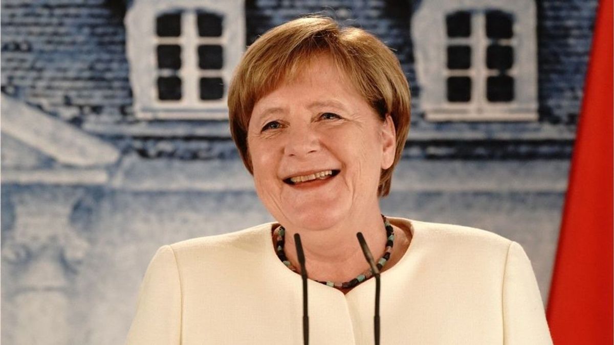 Darum sieht man Kanzlerin Merkel nie mit Maske