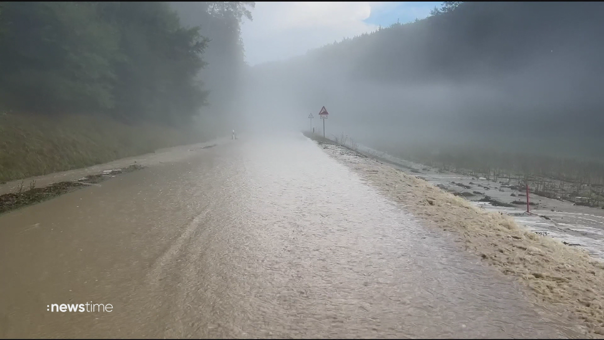 Unwetter über Deutschland verursachten vielerorts Überflutungen