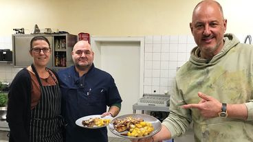 Im "An[Gerich]tet" stehen Sturköpfe in der Küche