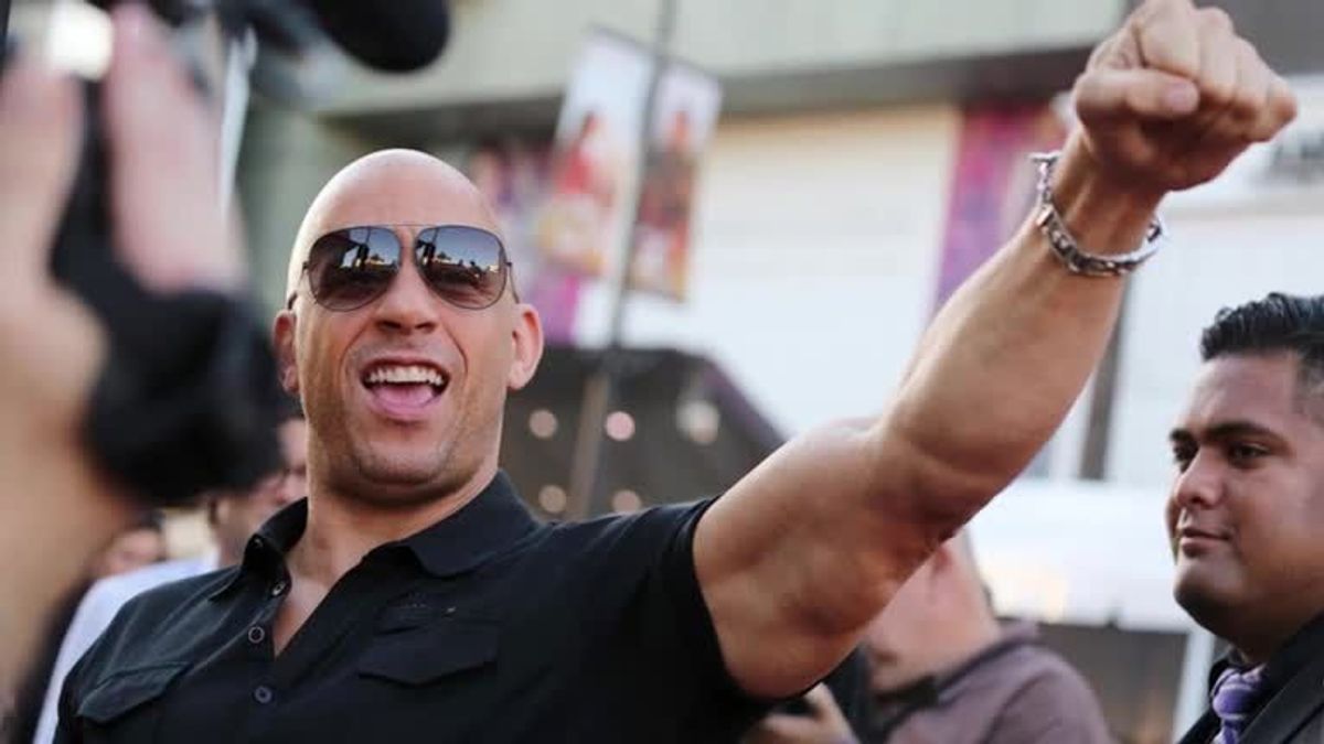Guardians Of The Galaxy-Premiere mit Vin Diesel und Zoe Zaldana