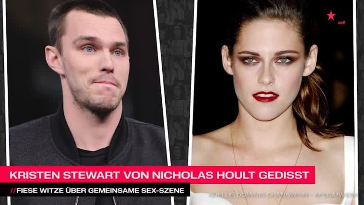 Nicholas Hoult macht fiese Witze über Sex-Szene mit Kristen Stewart