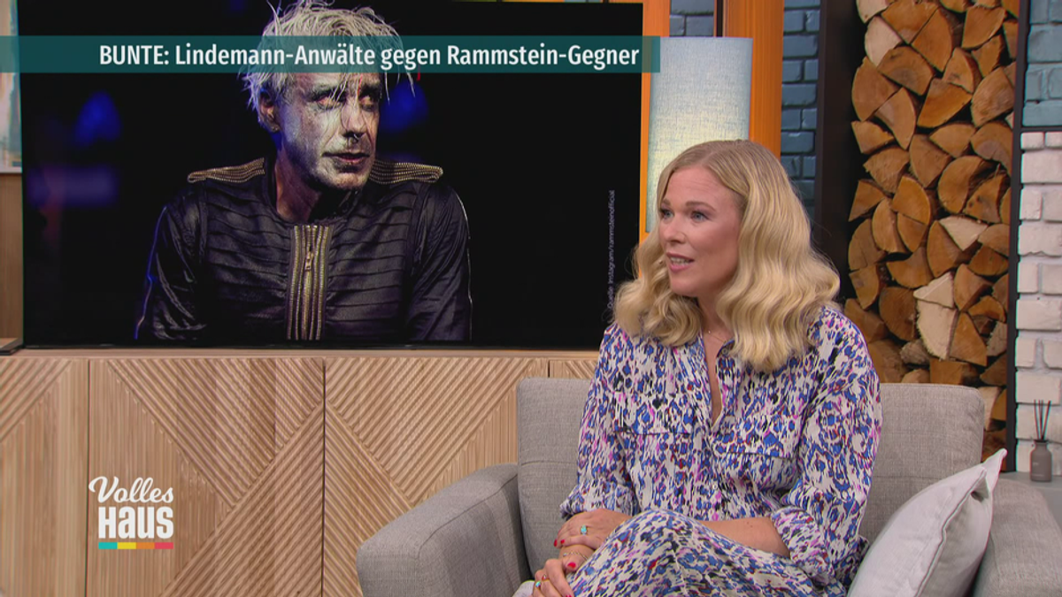 BUNTE - live: Lindemann-Anwälte gegen Rammstein-Gegner