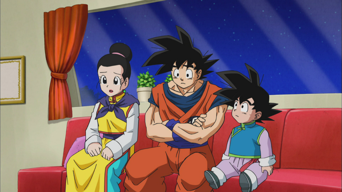 Gokus Qi ist außer Kontrolle! Auf Pan aufzupassen ist harte Arbeit!