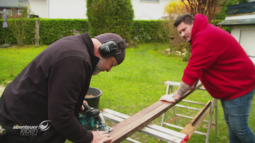 DIY mit Tiefgang: Steffen und Nick bauen eine Wasserwand