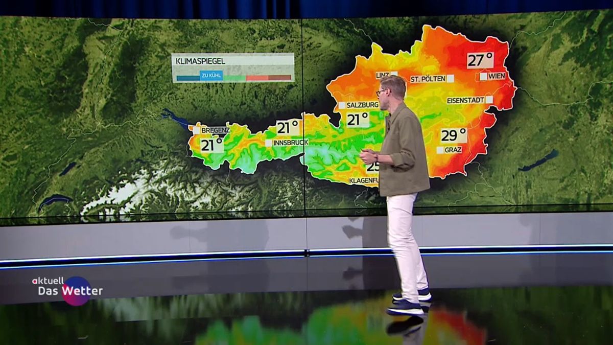Aktuell: Das Wetter vom 31.07.2025