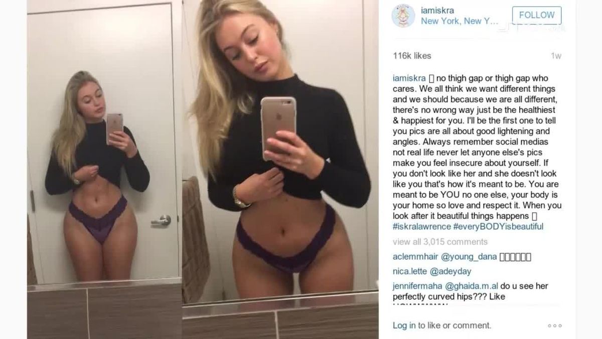 Thigh Gap: Viele Bilder auf Instagram sind gefakt