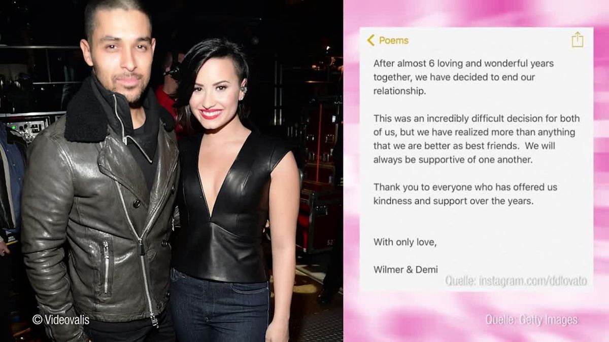 Demi Lovato und Wilmer sagen Hochzeit ab