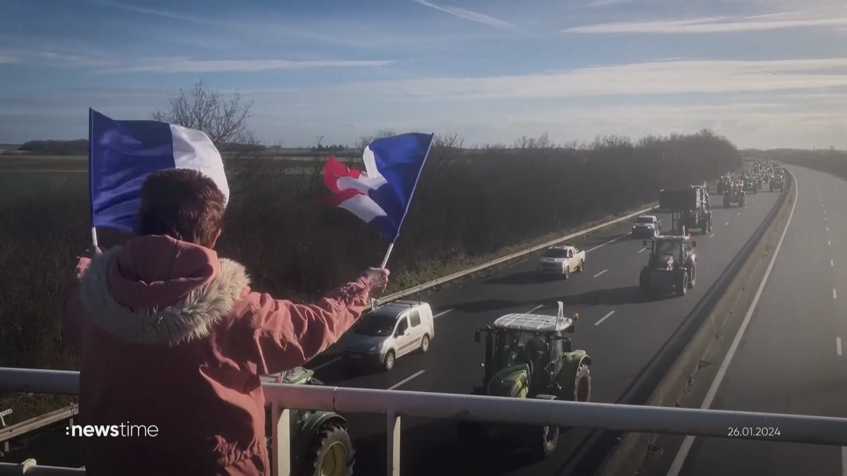 15.000 Polizisten sollen Traktor-Blockade von Paris verhindern