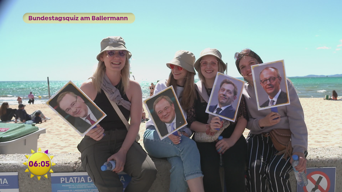 Bundestagsquiz am Ballermann