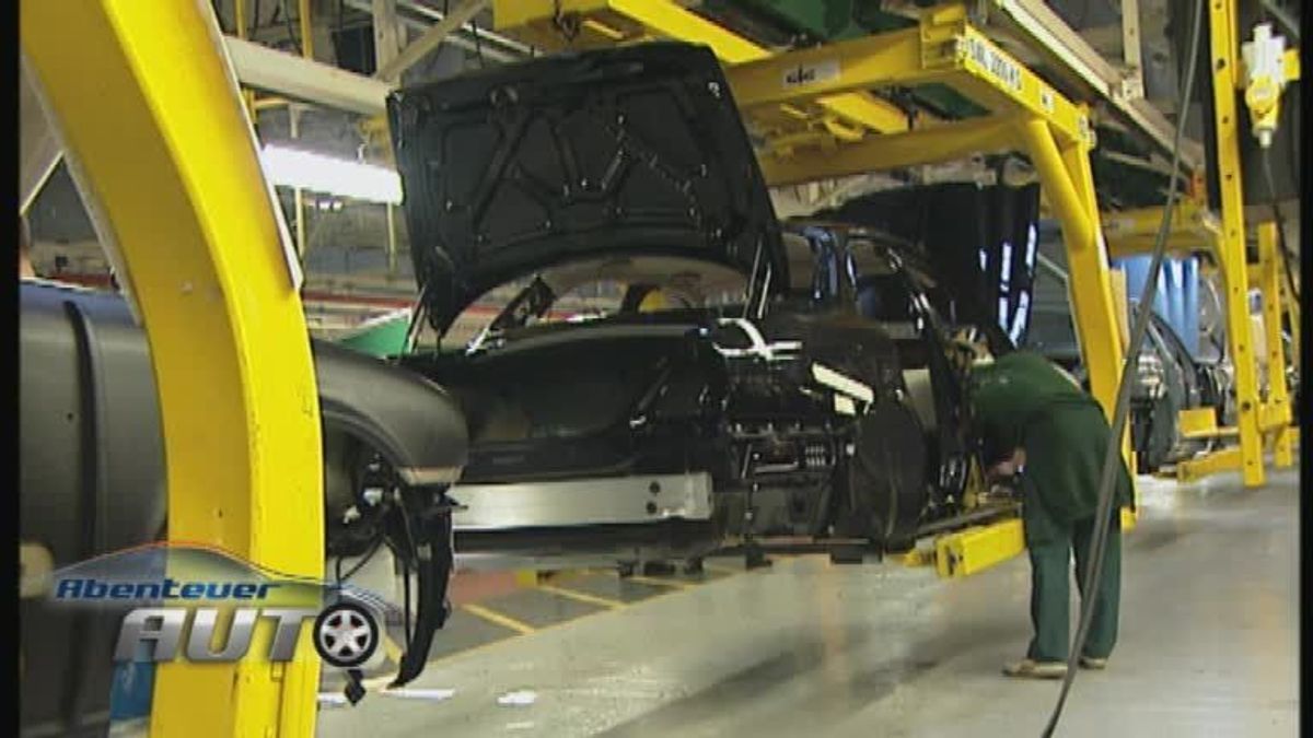 Zeitmaschine: Jaguar XJ-Produktion
