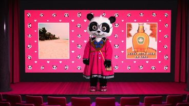 Der Panda will eine ganz andere Seite von sich zeigen