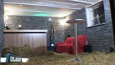 Schweinestall wird zum Partykeller