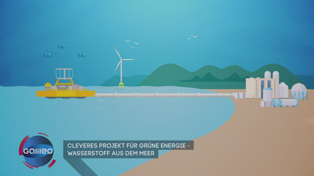 Grüne Energie: Wasserstoff aus dem Meer