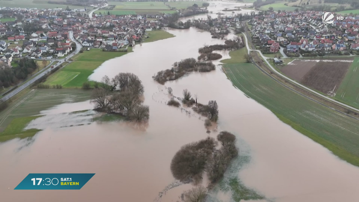 Millionen-Schäden durch Hochwasser? 65.000 Gebäude in Bayern gefährdet