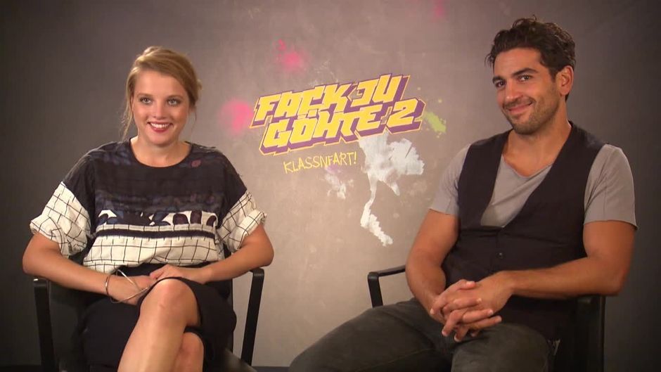 Fack Ju Göhte 2 Jella Haase Und Elyas Mbarek Im Interview Prosieben 