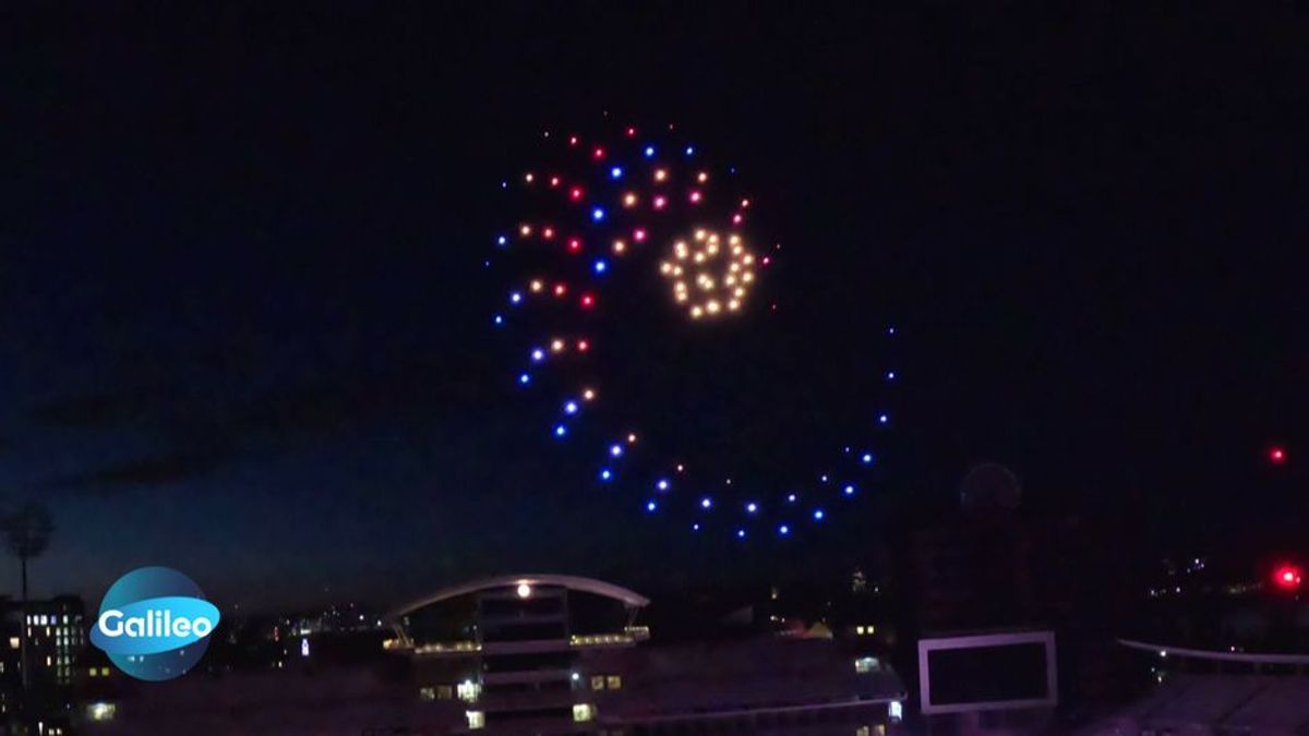 Das Feuerwerk der Zukunft: Lichtspektakel aus Drohnen